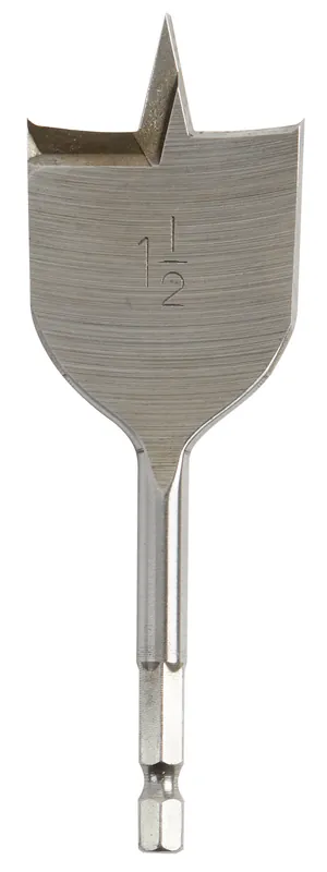 Milwaukee Electric 1-1/2" X 4.5" Flat Boring Bit - MLW-48-27-0017