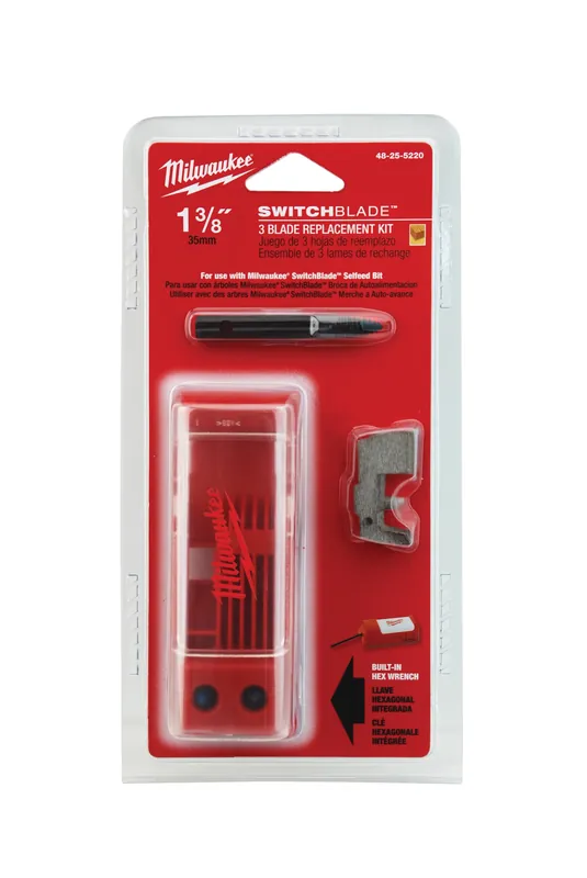 Milwaukee Electric 1-3/8" 3Pk Switchblades - MLW-48-25-5220