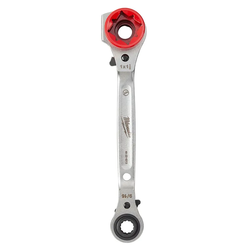 Milwaukee Electric 5-In-1 Ratcheting Lineman‘S Wrench - MLW-48-22-9216