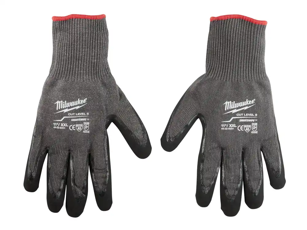 Milwaukee Electric (6) Cut 5 Nitrile Gloves - Xx - MLW-48-22-8954