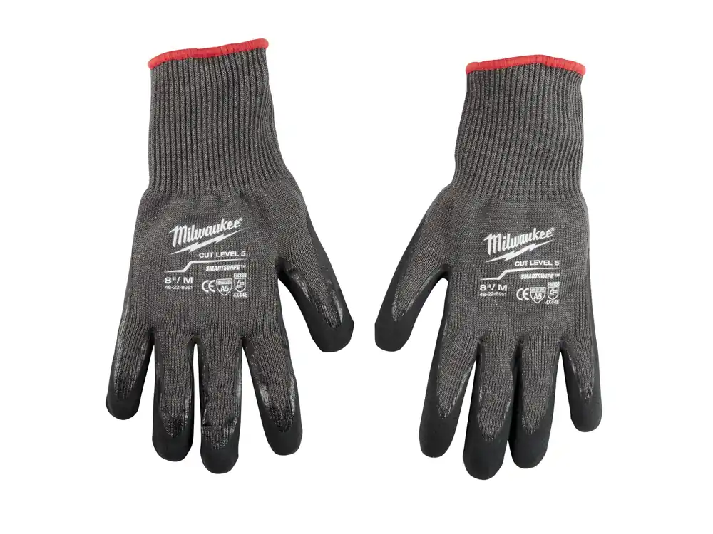 Milwaukee Electric (6) Cut 5 Nitrile Gloves - M - MLW-48-22-8951