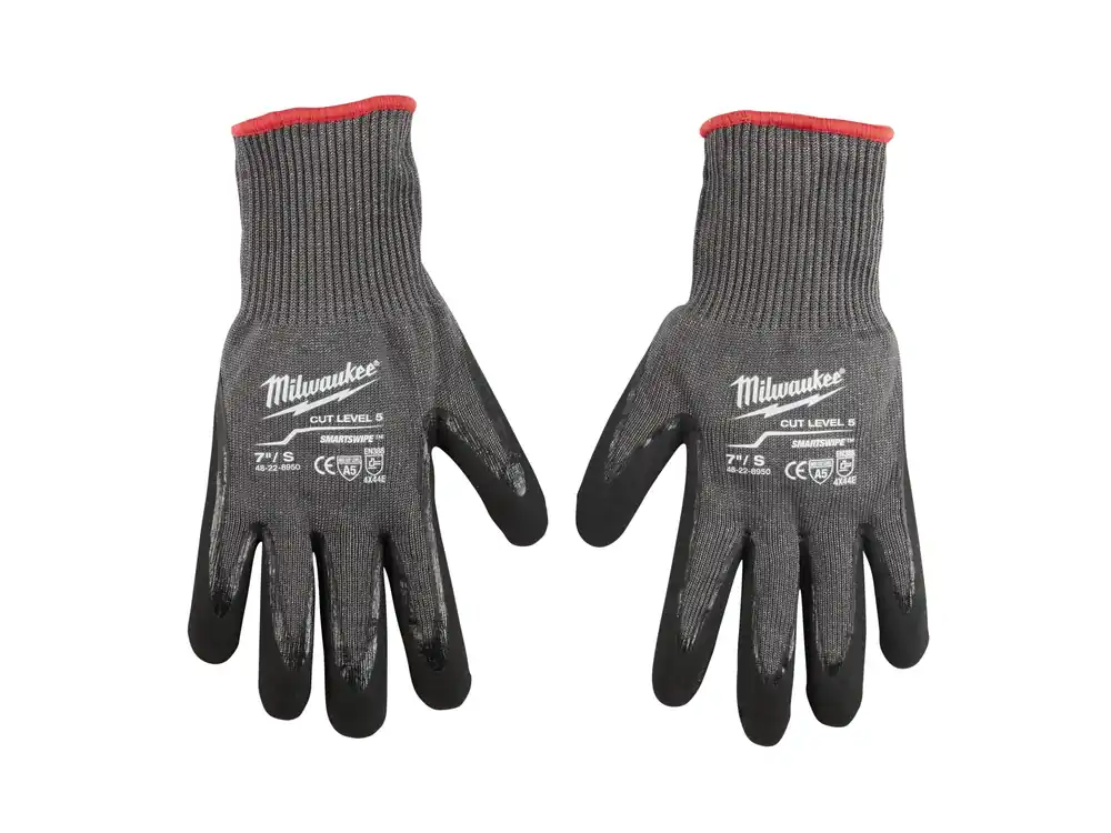 Milwaukee Electric (12) Cut 5 Nitrile Gloves 12 Pk - S - MLW-48-22-8950B