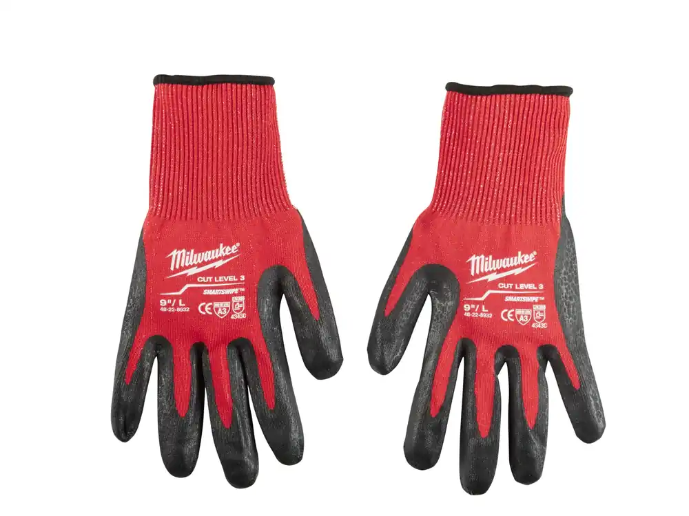 Milwaukee Electric (12) Cut 3 Nitrile Gloves 12 Pk - L - MLW-48-22-8932B