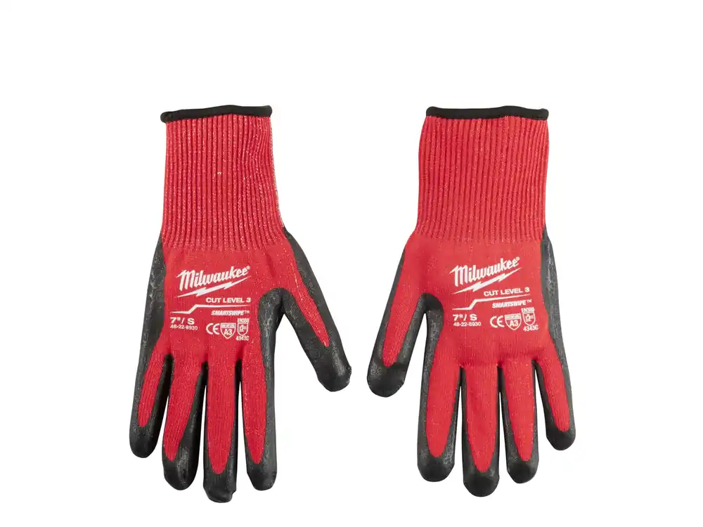 Milwaukee Electric (6) Cut 3 Nitrile Gloves - S - MLW-48-22-8930