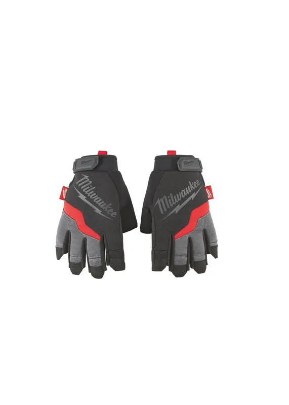 Milwaukee Electric (6) Fingerless Gloves-L - MLW-48-22-8742