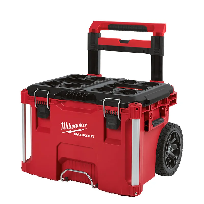Milwaukee Electric Packout Rolling Tool Box, Modular System, 250 Lbs Capacity - MLW-48-22-8426