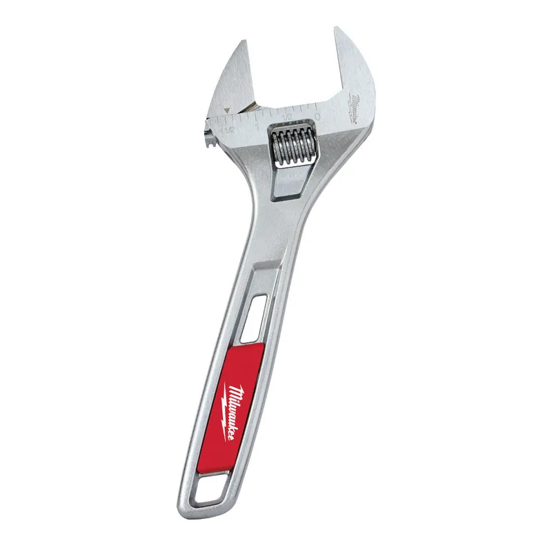 Milwaukee Electric Wide Jaw Adjustable Wrench 8" - MLW-48-22-7508