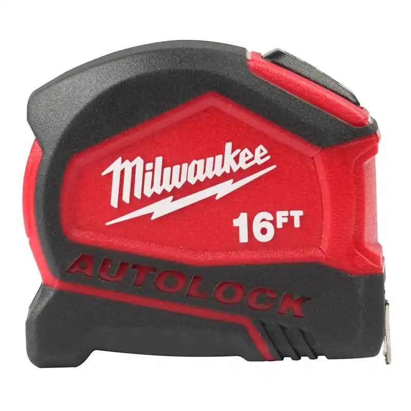 Milwaukee Electric 16‘ Compact Autolock Tape Measure - MLW-48-22-6816