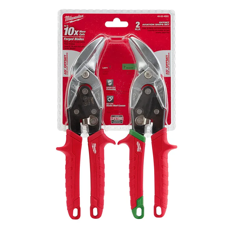 Milwaukee Electric 2Pc Offset Snip Set - MLW-48-22-4523