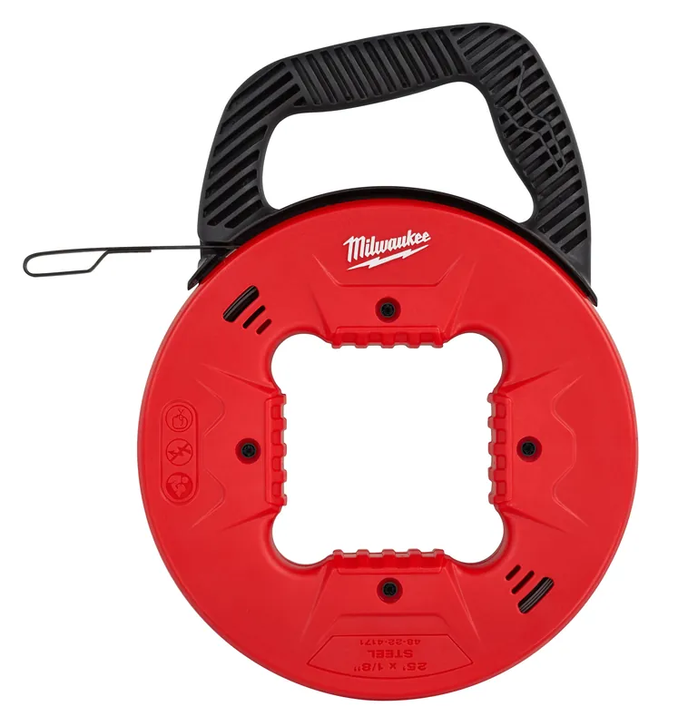 Milwaukee Electric 25‘ 1/8" Steel Fish Tape - MLW-48-22-4171