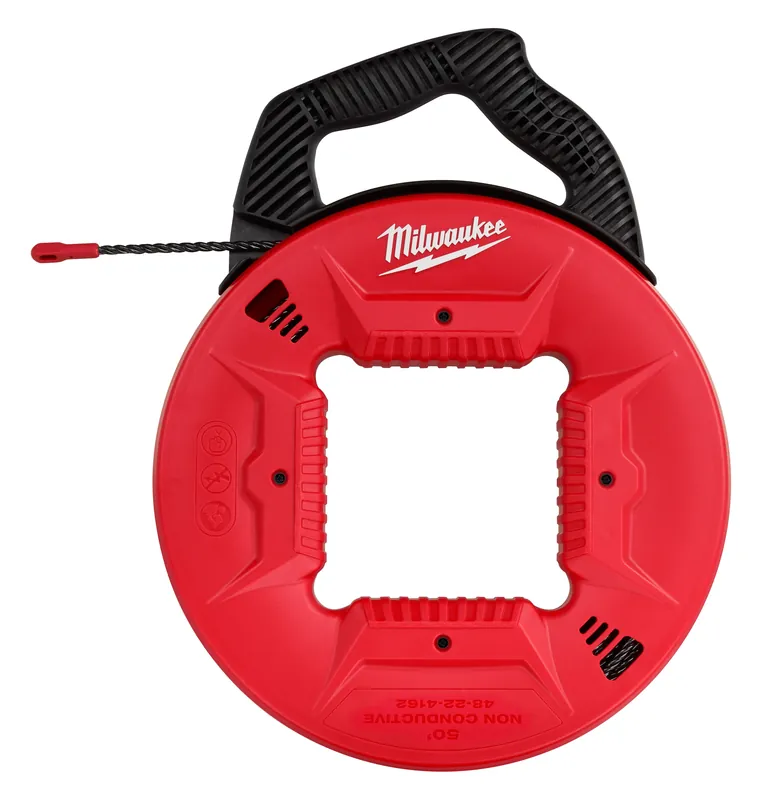 Milwaukee Electric 50‘ Poly W/ Plastic Tip Fish Tape - MLW-48-22-4162
