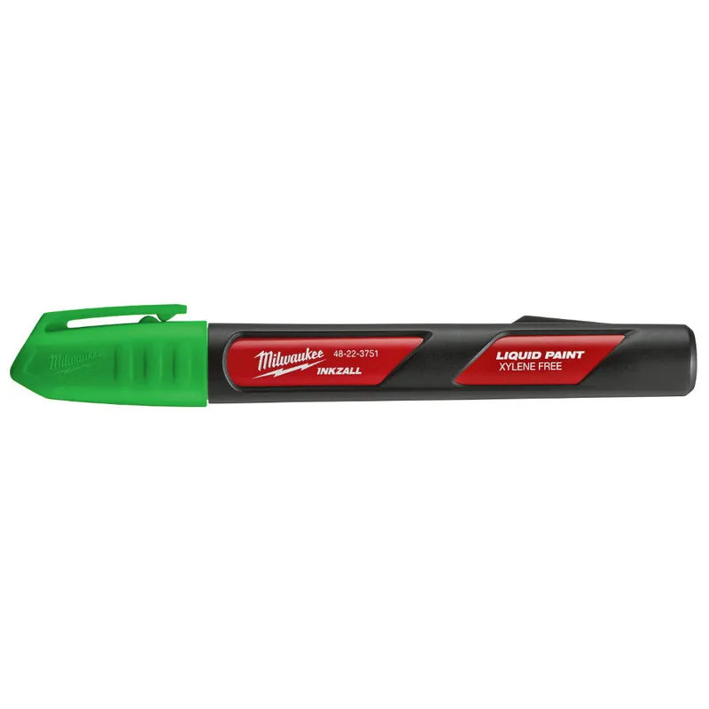 Milwaukee Electric Green Paint Marker Bulk 12 - MLW-48-22-3751