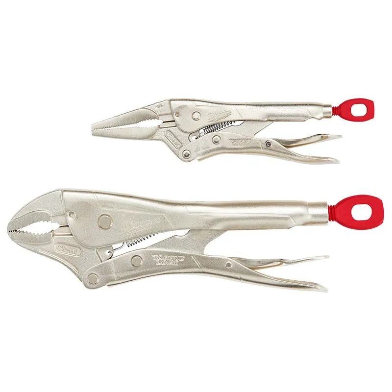 Milwaukee Electric Chrome Locking Pliers 2Pk - MLW-48-22-3602