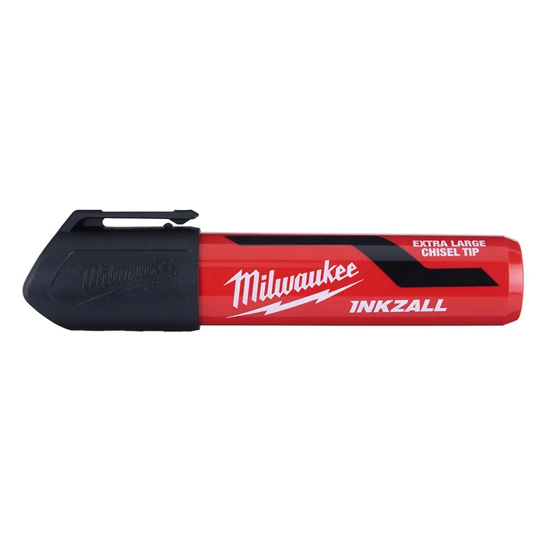 Milwaukee Electric (12) Inkzall Xl Chsl Tip Black Mrkr - MLW-48-22-3265