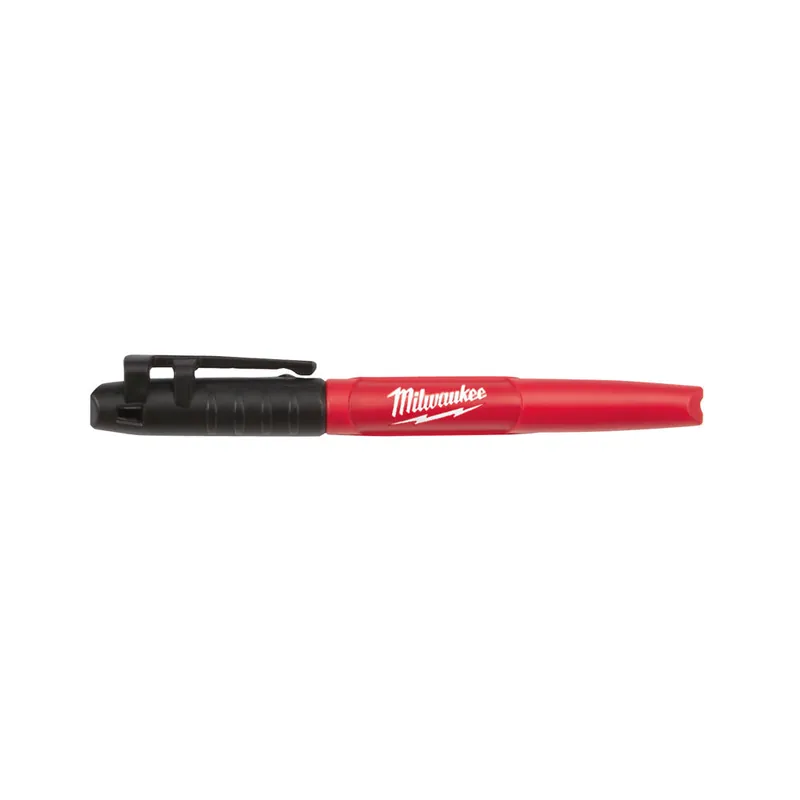 Milwaukee Electric Inkzall Best On Toughsurfaces.4Pc Fine Point Jobsite Markers - MLW-48-22-3104