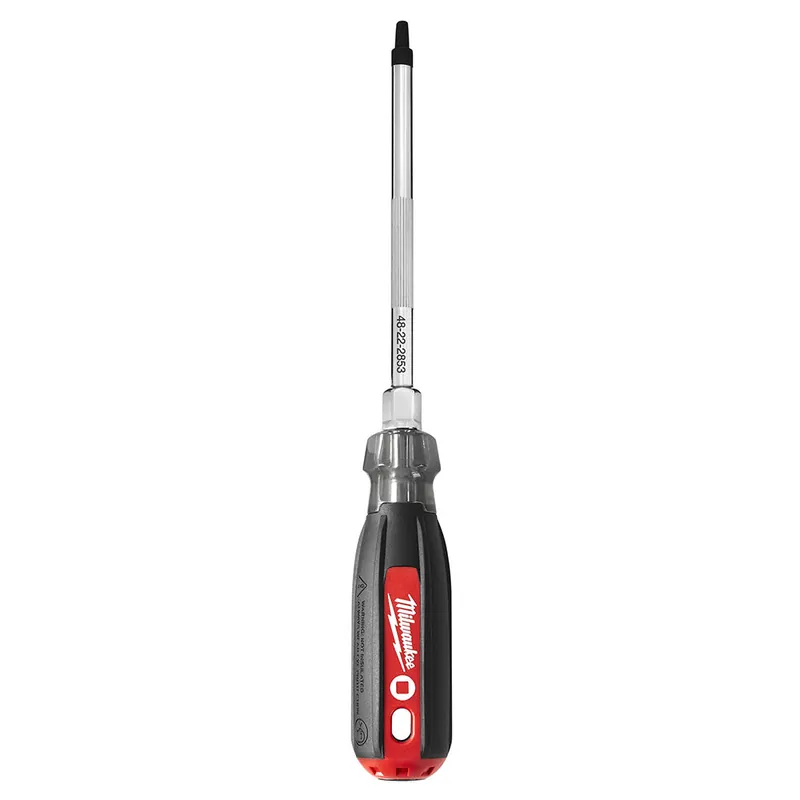 Milwaukee Electric 3 Square - 6" Cushion Grip Scrwdrvr - MLW-48-22-2853