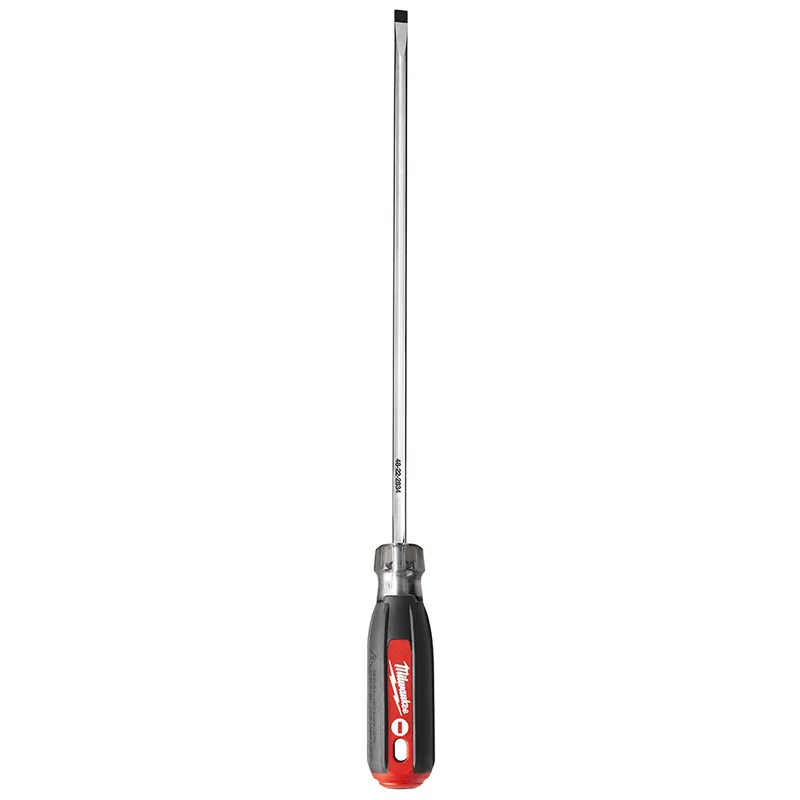 Milwaukee Electric 1/4" Cabinet-10" Cushion Grip Scrwdrvr - MLW-48-22-2834