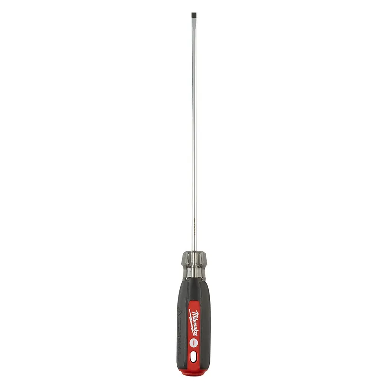 Milwaukee Electric 3/16" Cabinet-8" Cushion Grip Scrwdrvr - MLW-48-22-2833