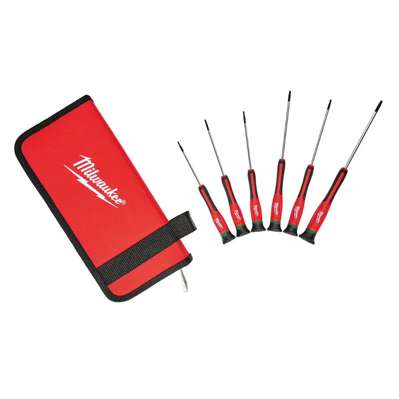 Milwaukee Electric 6Pc Precision Drivers Torx - MLW-48-22-2610