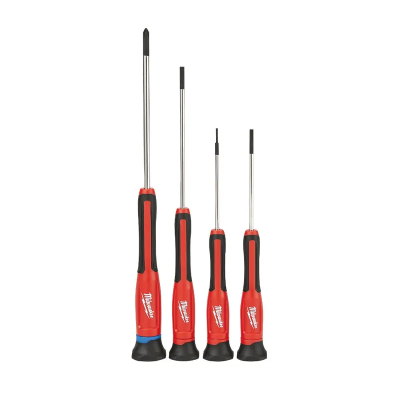 Milwaukee Electric 4Pc Precision Screwdrivers - MLW-48-22-2604