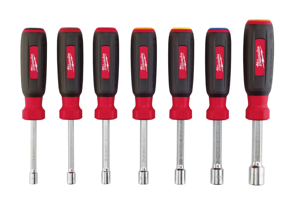 Milwaukee Electric 7Pc Mag Metric Nut Driver Set - MLW-48-22-2517