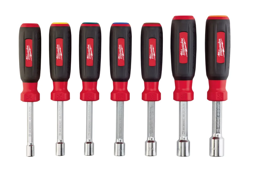 Milwaukee Electric 7 Pc Mag Sae Nut Driver Set - MLW-48-22-2507