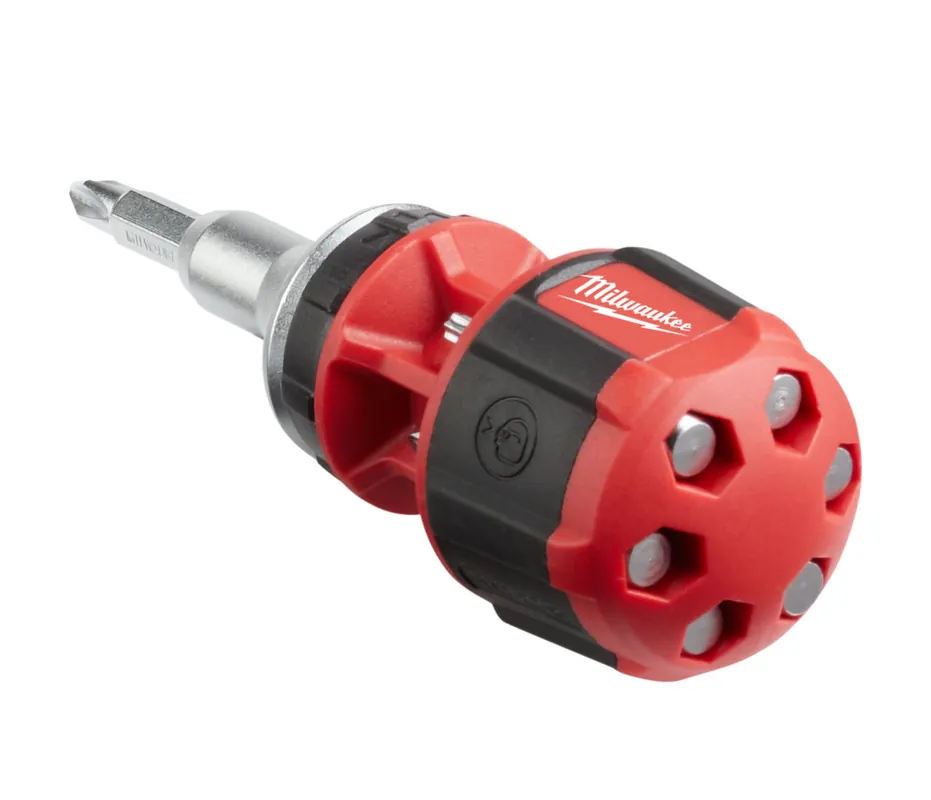 Milwaukee Electric 8-In-1 Comp Ratchet Multi-Bit Drv - MLW-48-22-2330