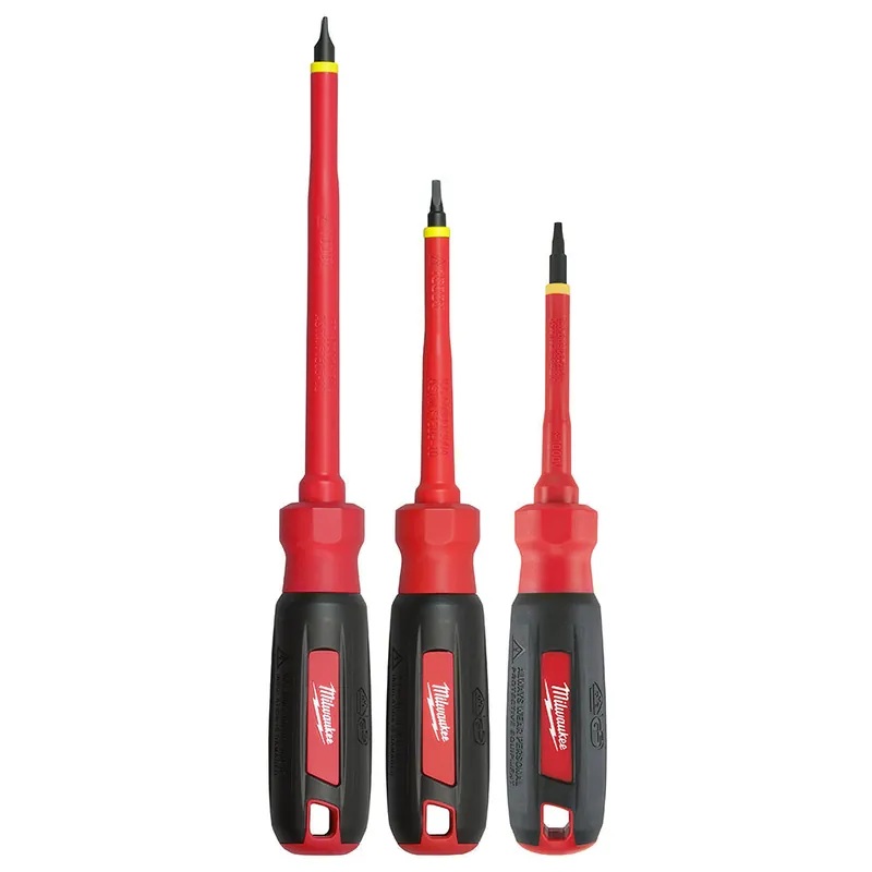 Milwaukee Electric 3 Pc Insulated Set W/ Sq - MLW-48-22-2203