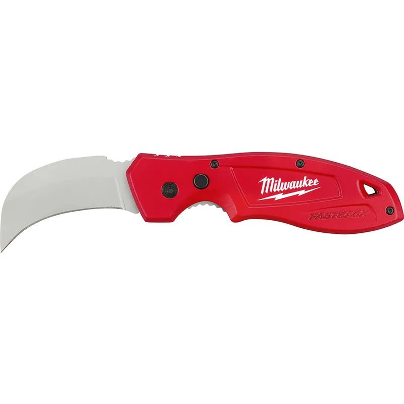 Milwaukee Electric Hawk Bill Folding Knife - MLW-48-22-1985