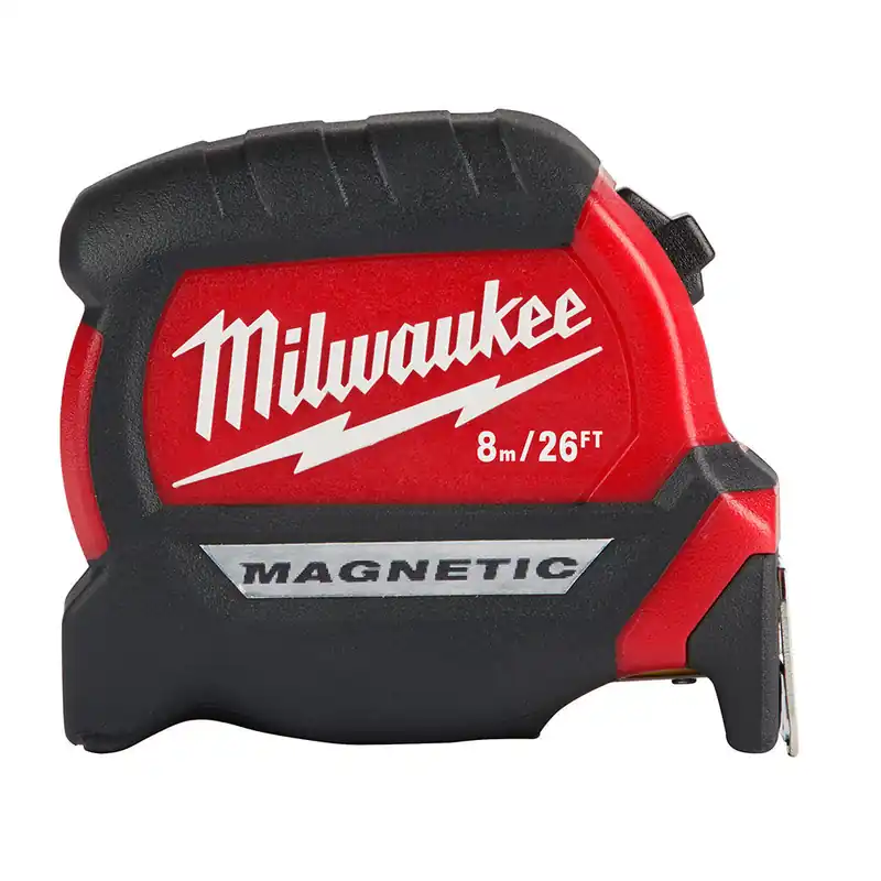 Milwaukee Electric 8M/26‘ Compact Mag Tape - 12’ So - MLW-48-22-0326