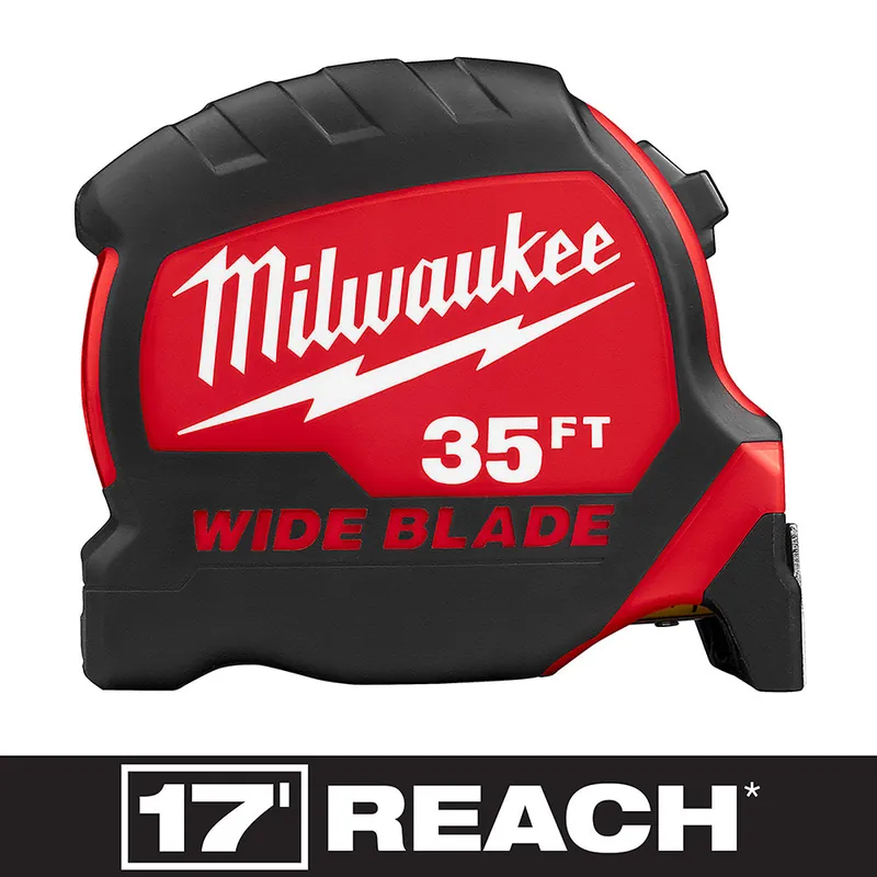 Milwaukee Electric 35‘ Wide Blade Tape - 14’ So - MLW-48-22-0235