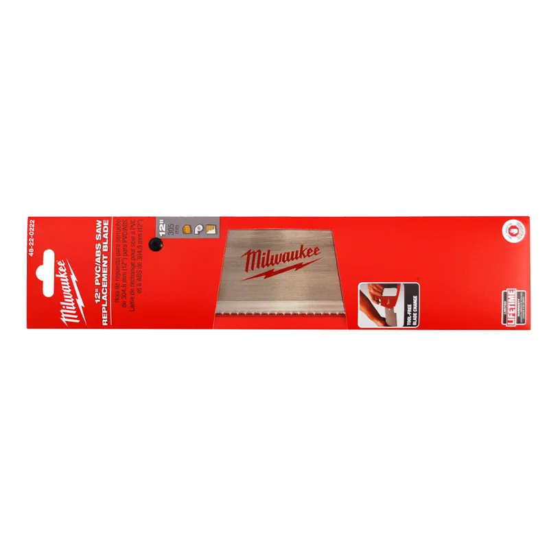 Milwaukee Electric 12" Pvc Saw Replacement Bld - MLW-48-22-0222