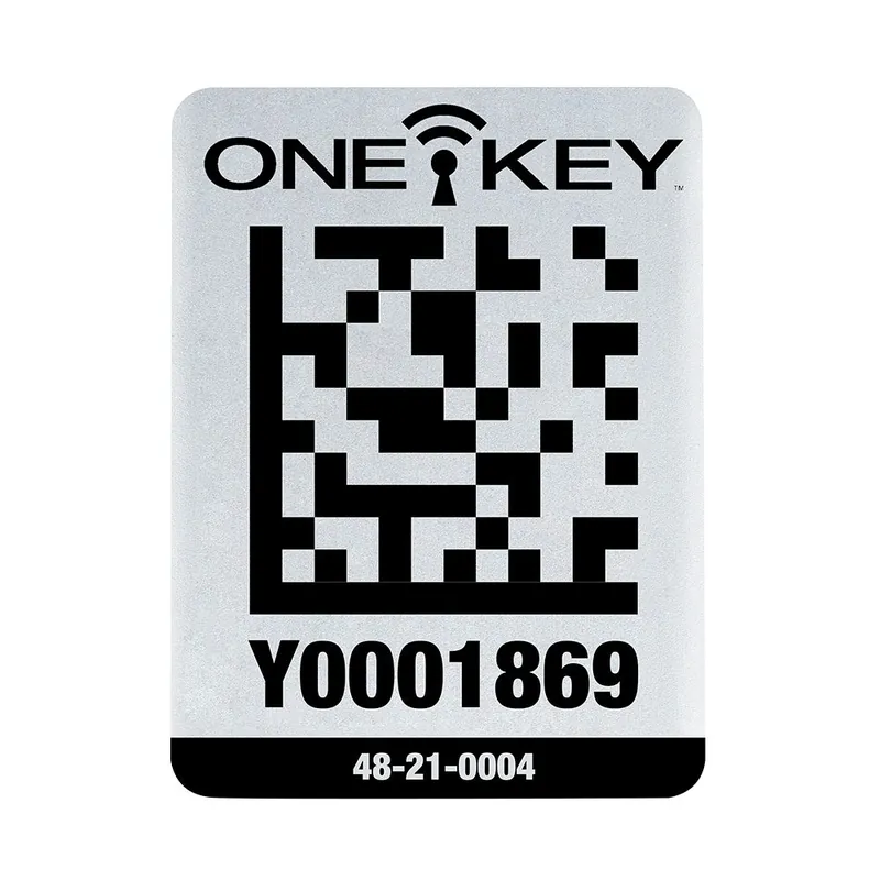 Milwaukee Electric One-Key Asset Id Tag Lg Metal 25 Ct - MLW-48-21-0004