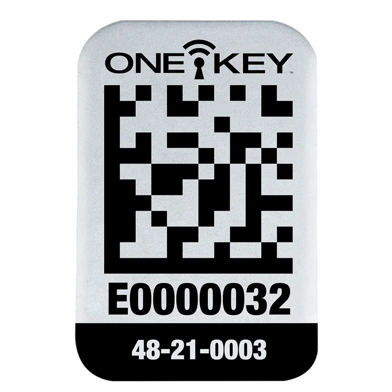 Milwaukee Electric One-Key Asset Id Tag Sm Metal 100 Ct - MLW-48-21-0003