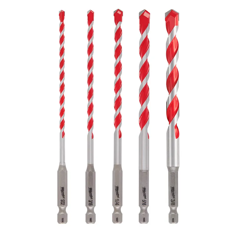 Milwaukee Electric Hamrdrill 5Pc Kit - MLW-48-20-9051
