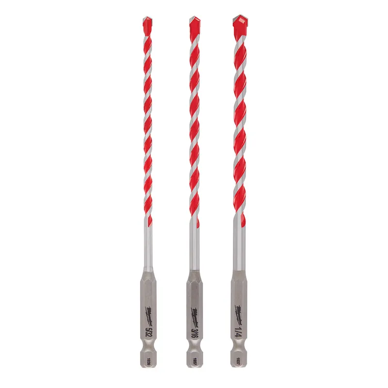 Milwaukee Electric Hamrdrill 3Pc Kit - MLW-48-20-9050