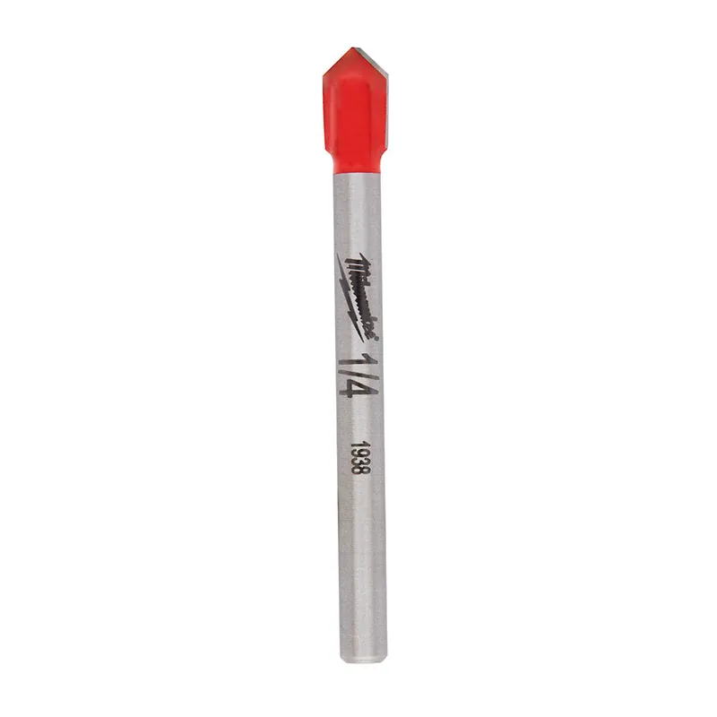 Milwaukee Electric 1/4" Glass And Tile Bit - MLW-48-20-8982