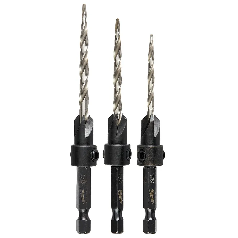Milwaukee Electric 6/ 8/ 10 3Pc Countersink Set - MLW-48-13-5003