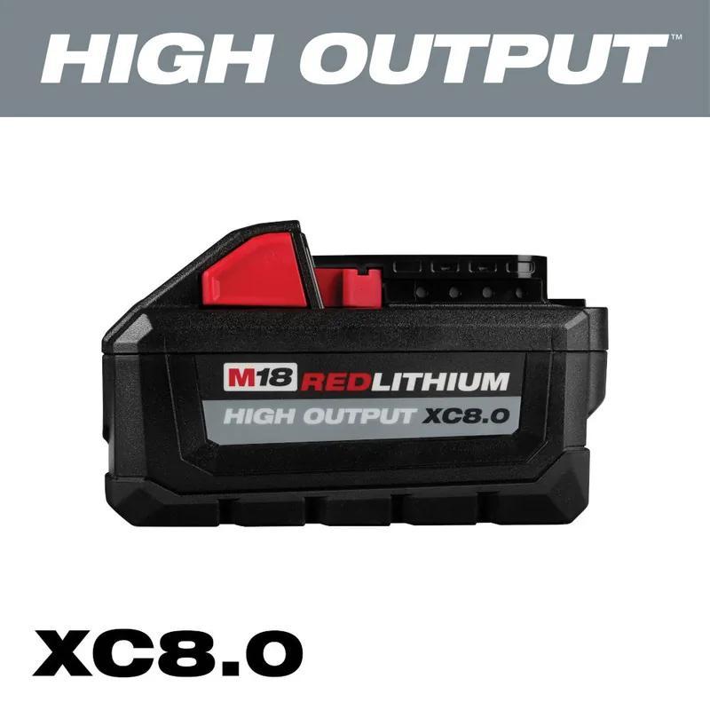 Milwaukee Electric 18V M18 Redlithium High Output Xc8.0 Battery - MLW-48-11-1880