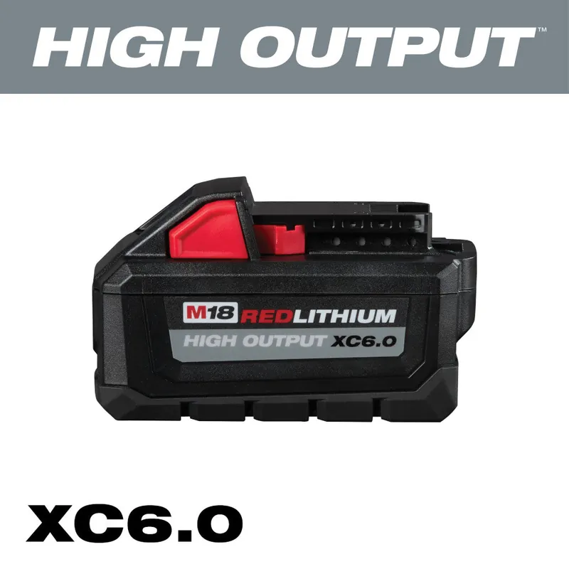 Milwaukee Electric 18V M18 Redlithium High Output Xc6.0 Battery, 6Ah - MLW-48-11-1865