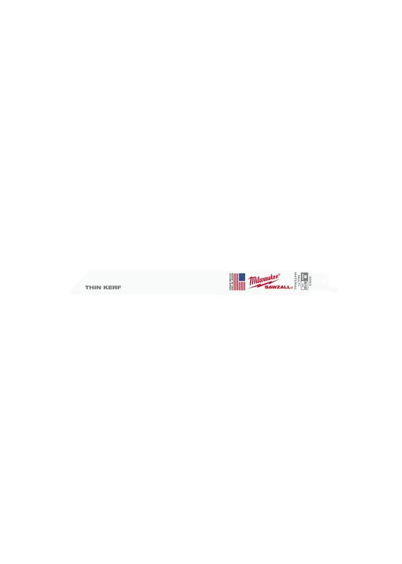 Milwaukee Electric Blade 8/12T 8L Thin Kerf Bulk 100 - MLW-48-01-7093