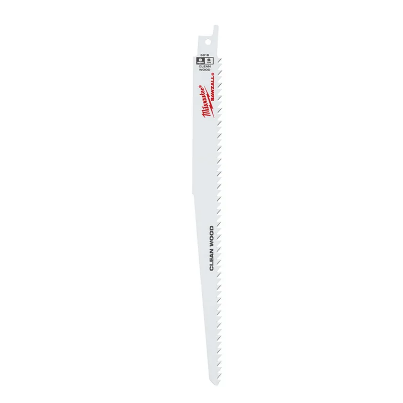 Milwaukee Electric Blade 6T 9L Clean Wood Bulk 100 - MLW-48-01-7016