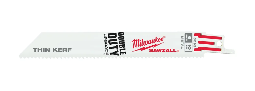 Milwaukee Electric Blade 10T 6L Thin Kerf 50Pk - MLW-48-01-6092