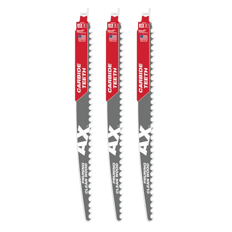 Milwaukee Electric 12In C-Pruning Sawzall Bl 3Pk - MLW-48-00-5333
