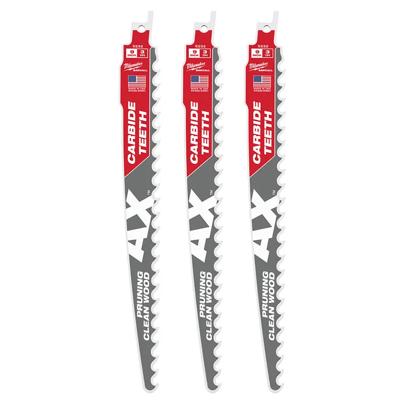 Milwaukee Electric 9In C-Pruning Sawzall Bl 3Pk - MLW-48-00-5332