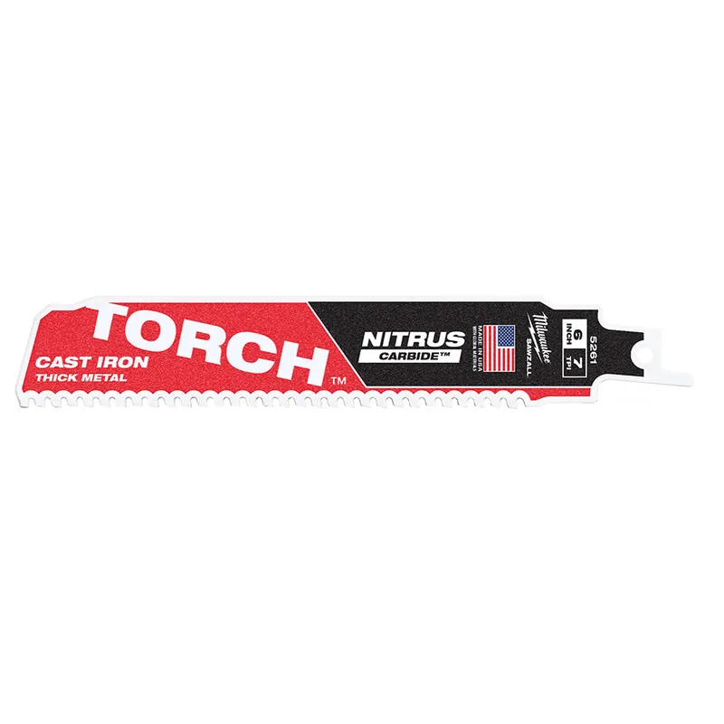 Milwaukee Electric 6" Torch W/Nitrus Carbide 1Pk - MLW-48-00-5261