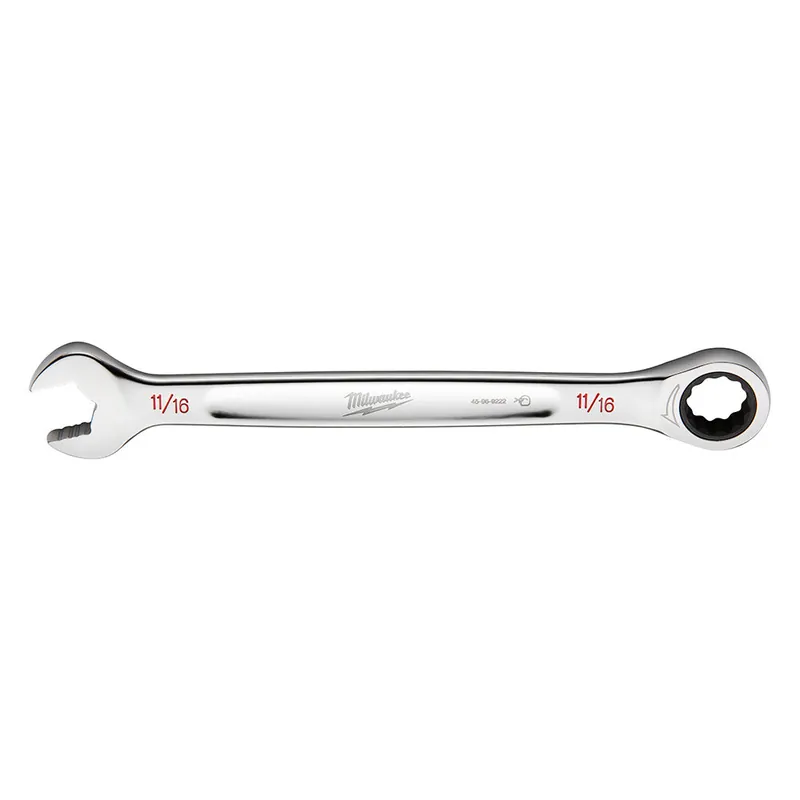 Milwaukee Electric 11/16 Sae Ratcheting Combo Wrench - MLW-45-96-9222
