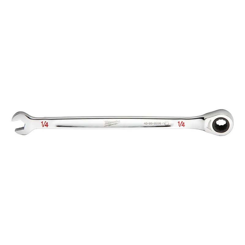 Milwaukee Electric 1/4 Sae Ratcheting Combo Wrench - MLW-45-96-9208