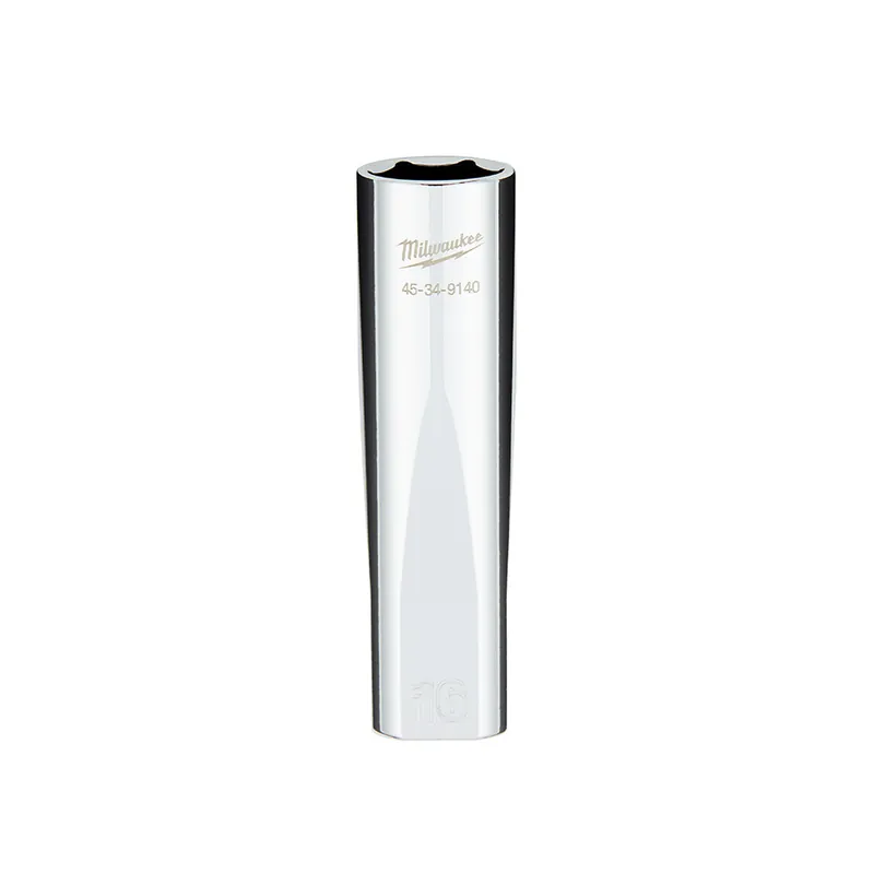 Milwaukee Electric 1/2" Drive 16Mm Deep Socket - MLW-45-34-9140