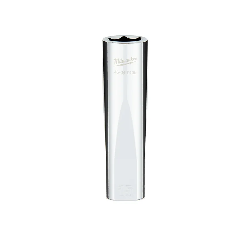 Milwaukee Electric 1/2" Drive 15Mm Deep Socket - MLW-45-34-9139